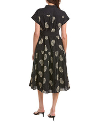 Gracia Floral Belted Midi Dress