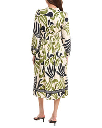 Gracia Elastic Waist Printed Dress