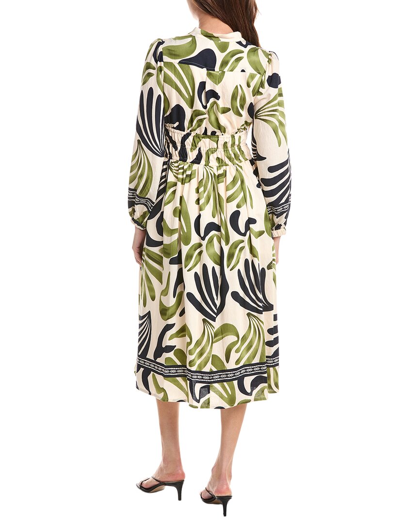 Gracia Elastic Waist Printed Dress