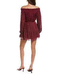 Hemant & Nandita Smocked Mini Dress