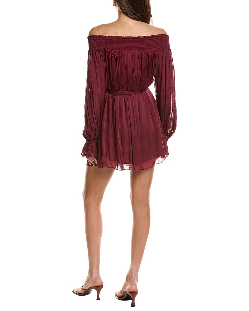 Hemant & Nandita Smocked Mini Dress