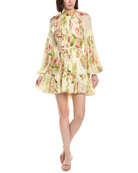 Hemant & Nandita Ruffle Mini Dress