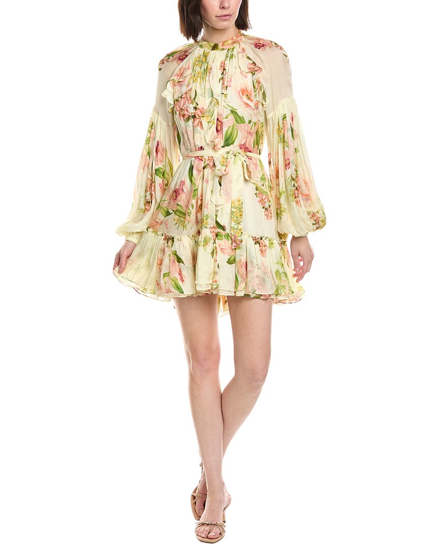 Hemant & Nandita Ruffle Mini Dress