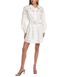 Hemant & Nandita Belted Mini Shirtdress