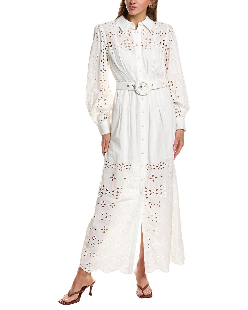 Hemant & Nandita Hemant & Nandita Belted Long Shirtdress