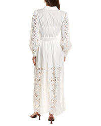 Hemant & Nandita Hemant & Nandita Belted Long Shirtdress