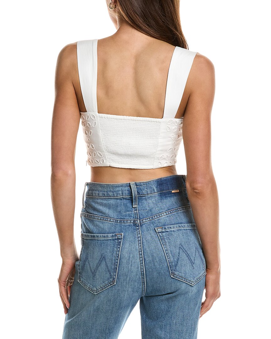 Hemant & Nandita Eyelet Corset Top