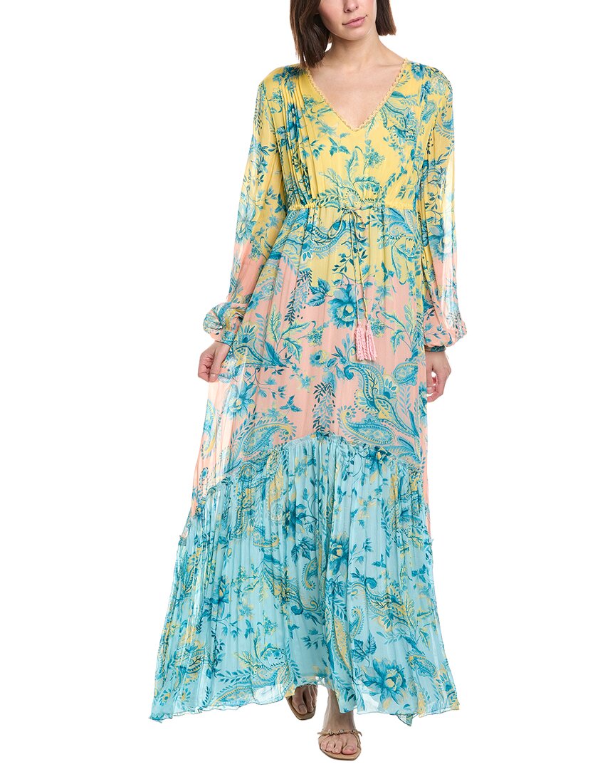 Hemant & Nandita Tie Tassel Long Dress