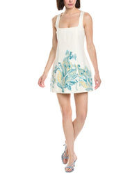 Hemant & Nandita Floral Mini Dress