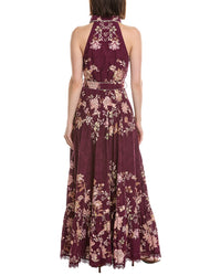 Hemant & Nandita Eyelet Maxi Shirtdress