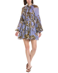 Hemant & Nandita Ruffle Mini Dress