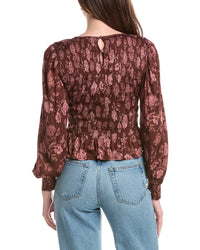 Saltwater Luxe Saltwater Luxe Printed Blouse
