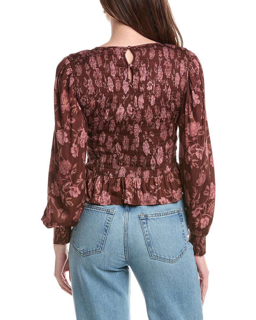 Saltwater Luxe Saltwater Luxe Printed Blouse
