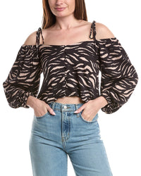 Saltwater Luxe Saltwater Luxe Printed Top