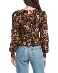 Saltwater Luxe Saltwater Luxe Printed Blouse