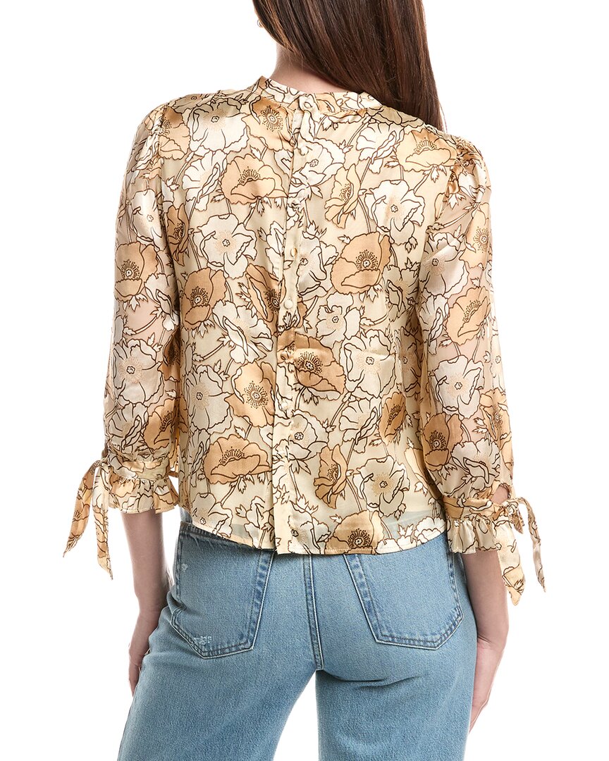 Saltwater Luxe Saltwater Luxe Printed Blouse