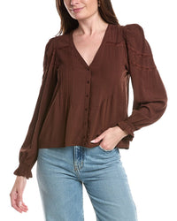Saltwater Luxe Saltwater Luxe Solid Blouse