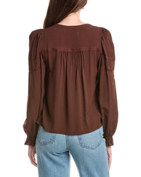 Saltwater Luxe Saltwater Luxe Solid Blouse
