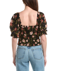 Saltwater Luxe Saltwater Luxe Elbow Sleeve Blouse