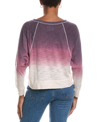 Chaser Slub Jersey Cropped Boxy Raglan Top