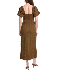 Saltwater Luxe Textured Midi Dress
