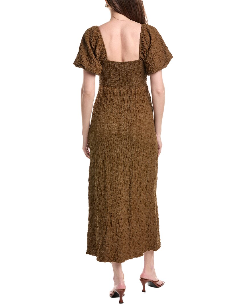 Saltwater Luxe Textured Midi Dress