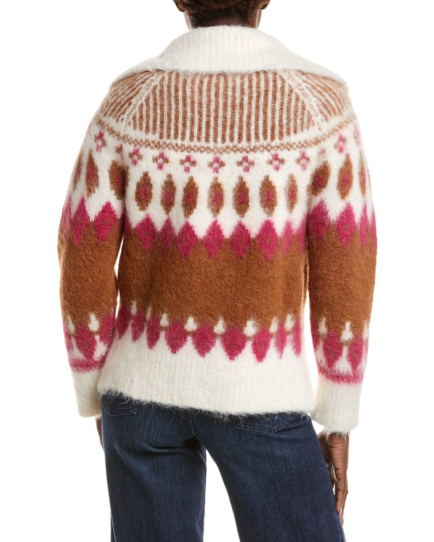 NAADAM Naadam Italian Luxe Fairisle Alpaca & Wool-Blend Cardigan