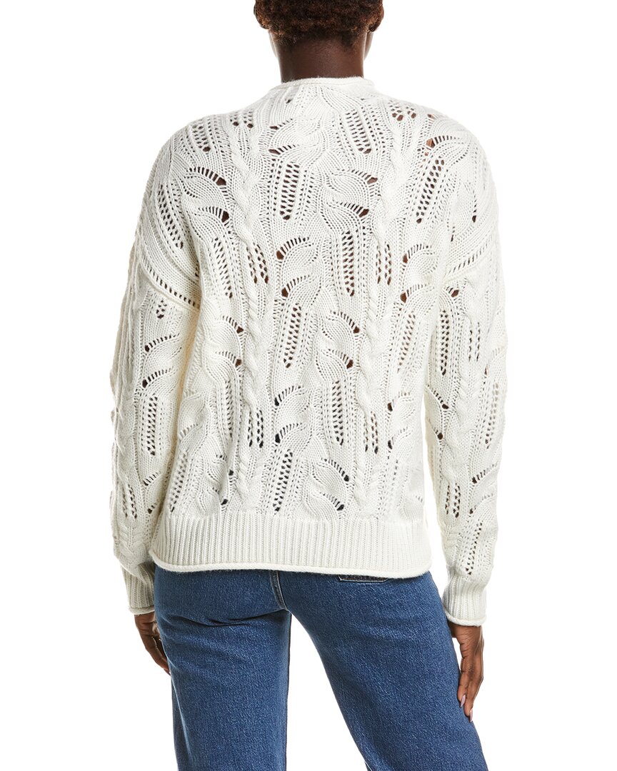 NAADAM Naadam Premium Wool & Cashmere-Blend Pointelle Turtleneck