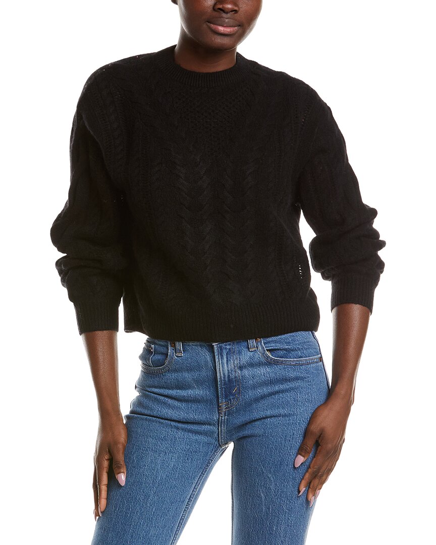 NAADAM Naadam Airy Cable Crewneck Cashmere Sweater