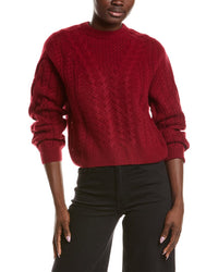 NAADAM Naadam Airy Cable Crewneck Cashmere Sweater