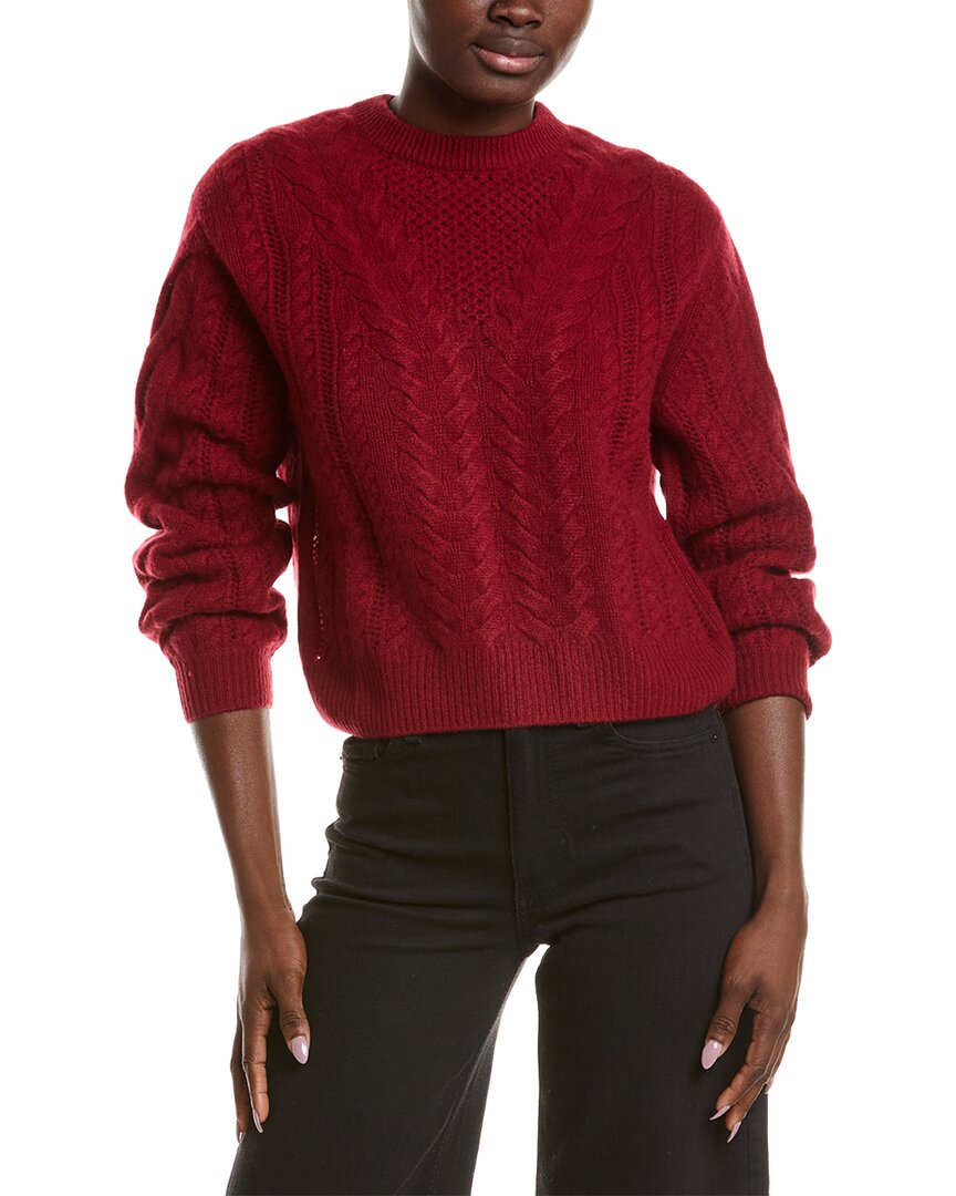 NAADAM Naadam Airy Cable Crewneck Cashmere Sweater