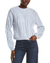 NAADAM Naadam Airy Cable Crewneck Cashmere Sweater