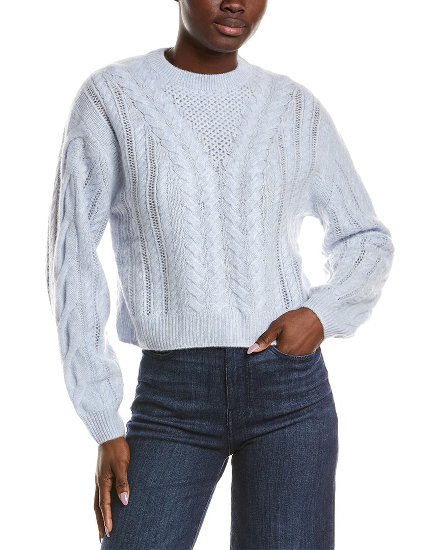 NAADAM Naadam Airy Cable Crewneck Cashmere Sweater