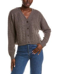 NAADAM Naadam Cashmere Airy Cable Cardigan