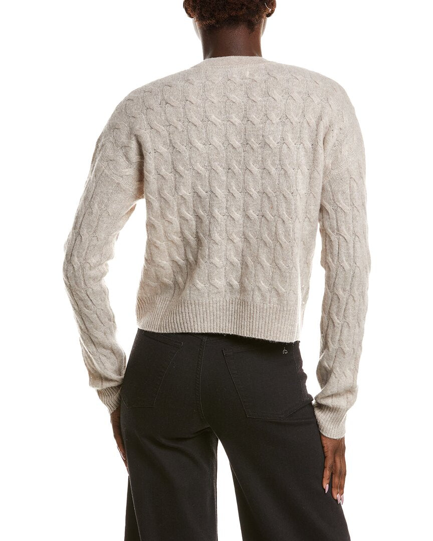 NAADAM Naadam Cable Crewneck Cashmere Sweater