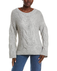 NAADAM Naadam Luxe Lofty Alpaca-Blend Cable Boatneck Sweater