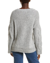 NAADAM Naadam Luxe Lofty Alpaca-Blend Cable Boatneck Sweater