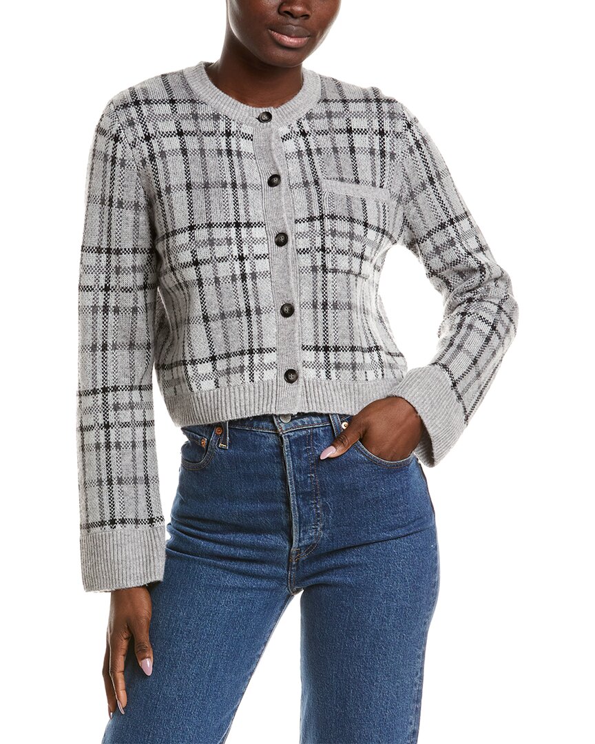 NAADAM Naadam Luxe Wool & Cashmere Jacquard Cardigan