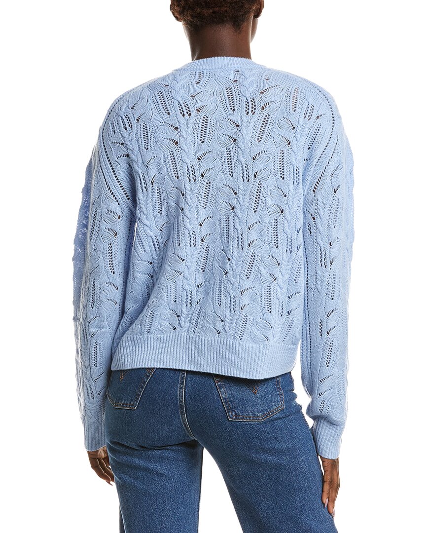 NAADAM Naadam Premium Wool & Cashmere-Blend Pointelle Cardigan