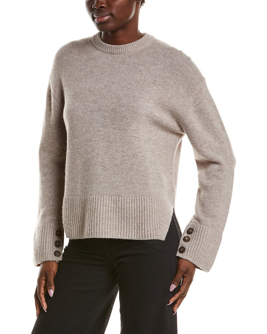 NAADAM Naadam Premium Wool & Cashmere-Blend Utility Sweater