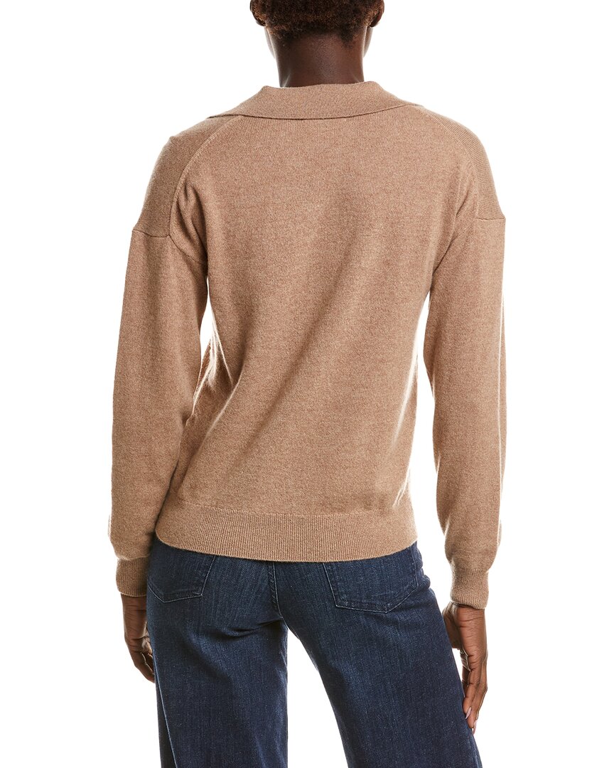 NAADAM Naadam Cashmere V-Neck Polo Sweater