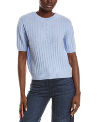 NAADAM Naadam Coastal Cashmere Reversible Henley Sweater