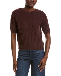 NAADAM Naadam Coastal Cashmere Reversible Henley Sweater