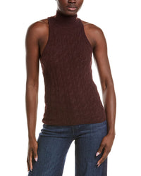 NAADAM Naadam Coastal Cashmere Turtleneck Tank Top