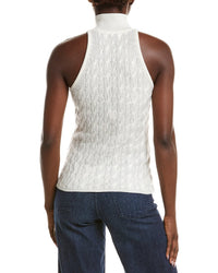 NAADAM Naadam Coastal Cashmere Turtleneck Tank Top