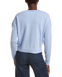 NAADAM Naadam Cashmere Cropped V-Neck Pullover