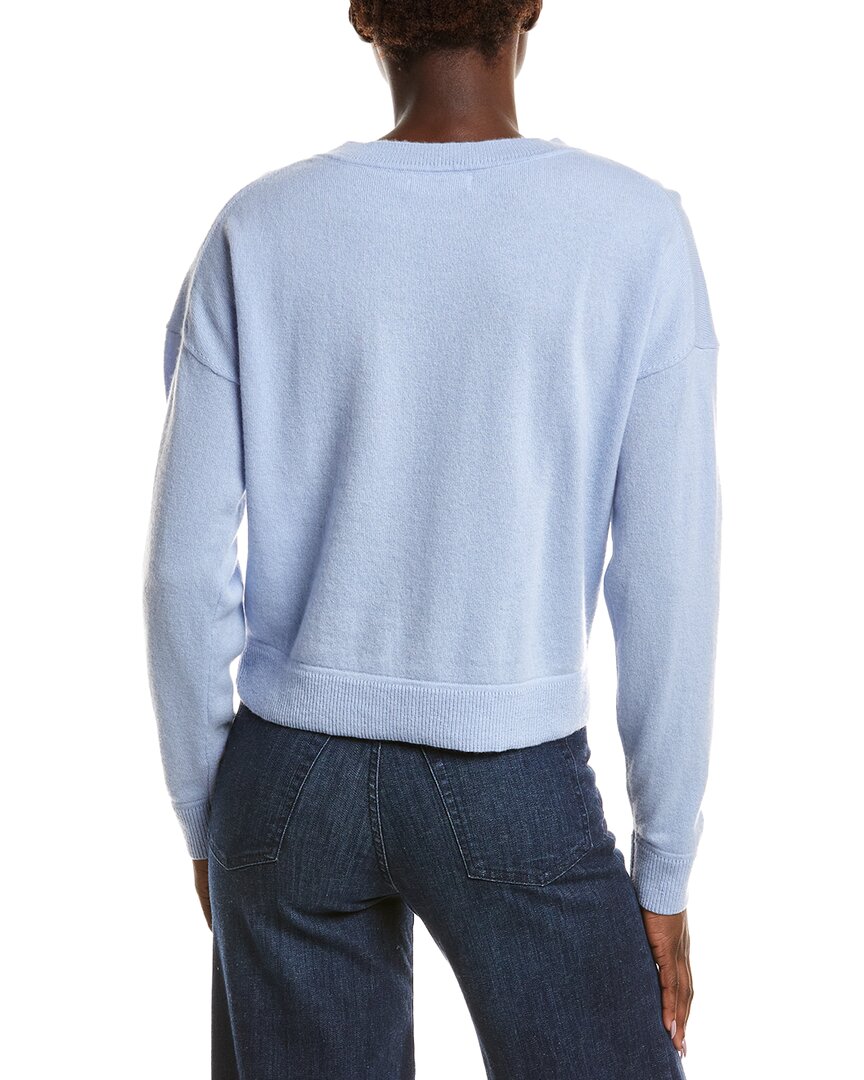 NAADAM Naadam Cashmere Cropped V-Neck Pullover
