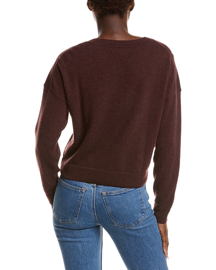 NAADAM Naadam Cashmere Cropped V-Neck Pullover