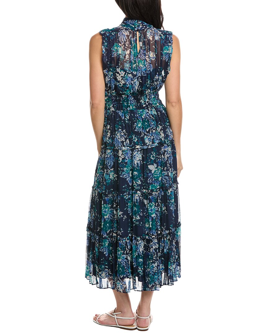 Derek Lam 10 Crosby Junia Floral Tapestry Print Maxi Dress