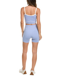 MARION Marion 2Pc 5In Athleisure Wear Crop Set